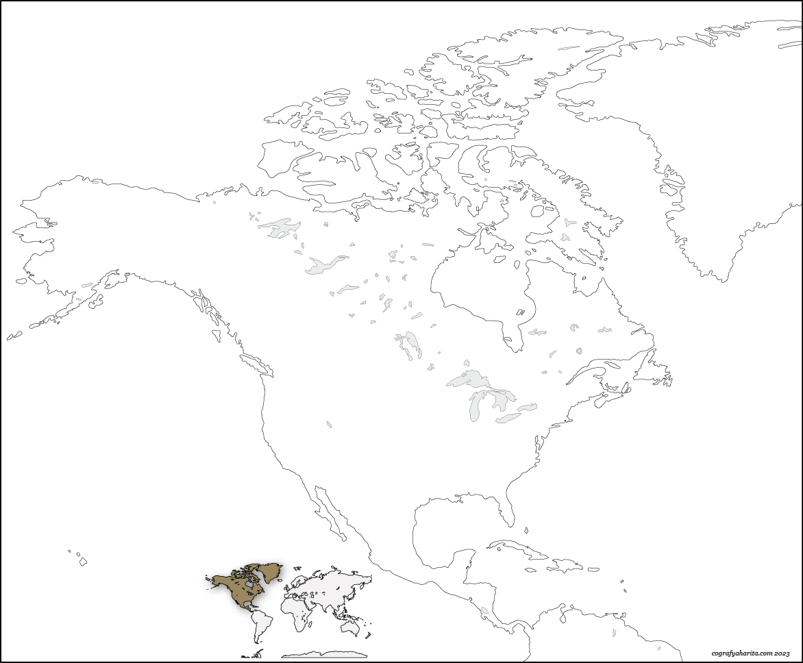 Dilsiz Kıta Haritaları