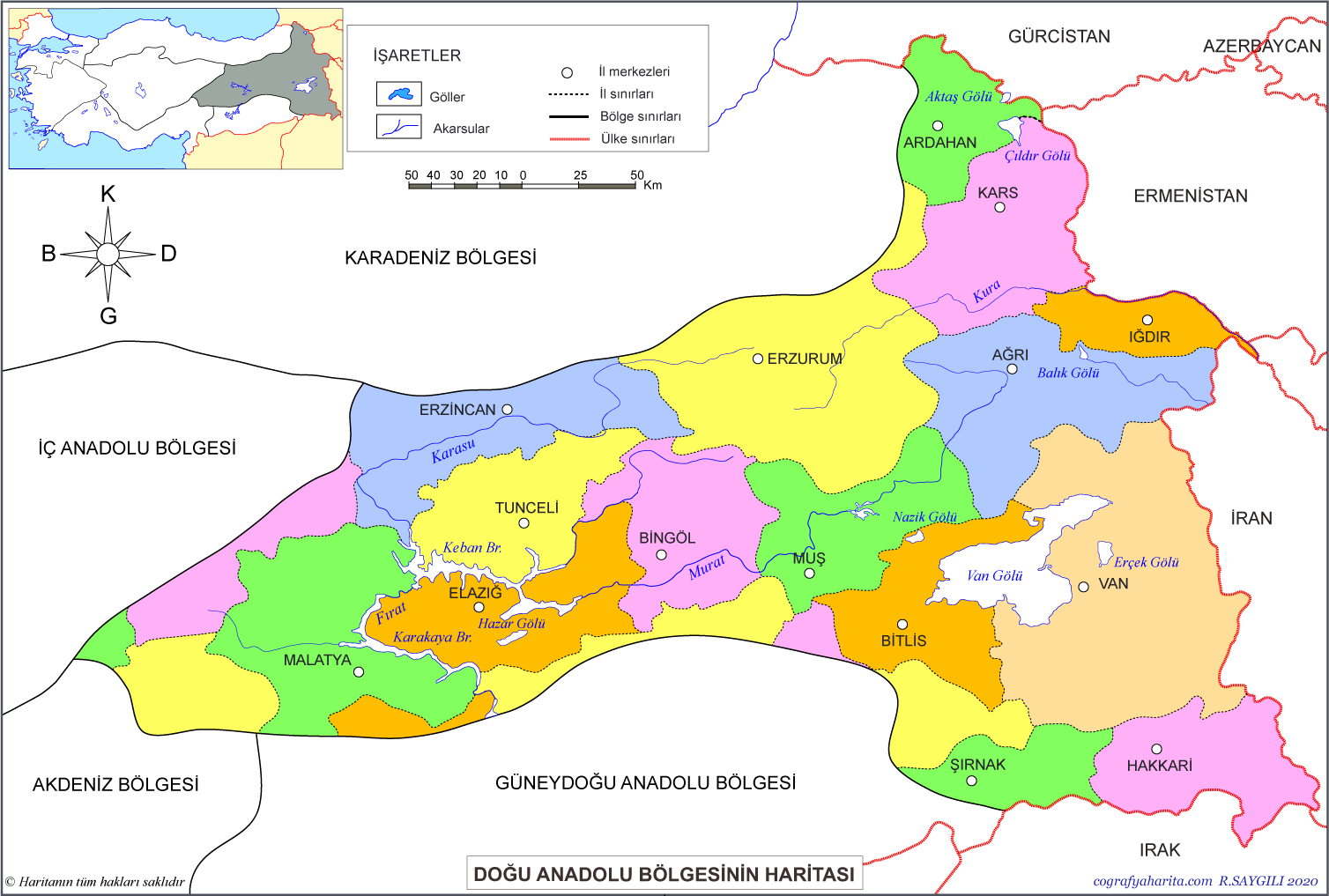 doğu iller haritası ile ilgili görsel sonucu