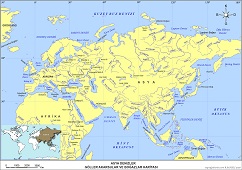 Asya Sular Coğrafyası Haritası2