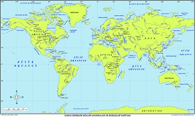 Dünya Deniz ve Okyanuslar Haritası (2798x1694))