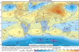 Dünya Ocak Ayı Hava Basınç Haritası 2