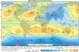 Dünya Temmuz Ayı Hava Basınç Haritası 2