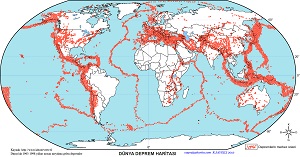 Dünya Deprem Haritası