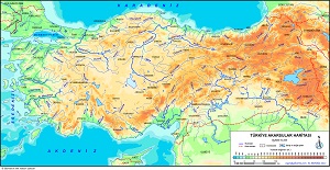 Türkiye'nin Akarsular Haritası 2