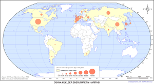 Dünya Nükleer Enerji Haritası 2020