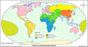Dünya Kültür Bölgeleri Haritası