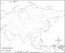 Asya Dilsiz Haritası