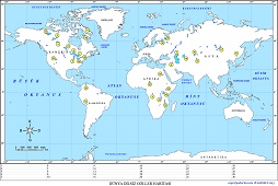 Dünya Dilsiz Göller Haritası