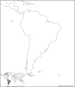  Güney Amerika Dilsiz Haritası
