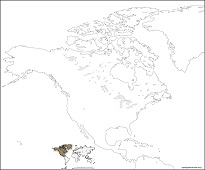  Kuzey Amerika Dilsiz Haritası