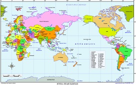 Dünya Siyasi Haritası 3