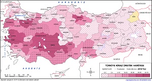Türkiye Kiraz Üretim Haritası 2019