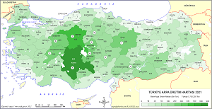 Türkiye Arpa Haritası