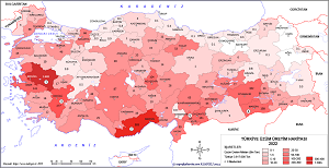 Türkiye Üzüm Haritası 2022
