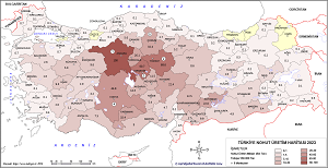 Türkiye Nohut Haritası