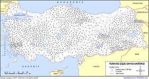 Türkiye Eşek Haritası 2019