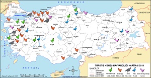 Türkiye Kümes Hayvancılığı Dağılış Haritası 2019