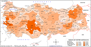 Türkiye Süt Haritası 2023