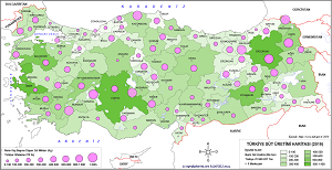 Türkiye Süt Haritası 2023