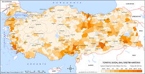Türkiye Bal Haritası 2021