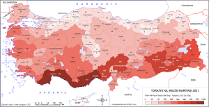 Türkiye Kıl Keçisi Haritası 2021
