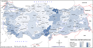 Türkiye Bal Haritası 2023
