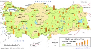 Türkiye Bal Üretim Haritası