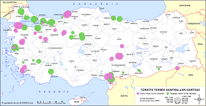 Türkiye Termik Santraller Haritası