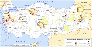 Türkiye Perlit Madeni Haritası