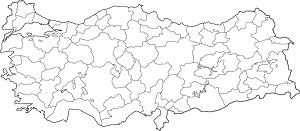Dilsiz Türkiye Haritası 2