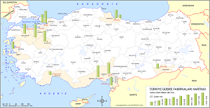 Türkiye Gübre Fabrikaları Haritası