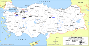 Türkiye Raylı Sistem Araç Fabrikaları Haritası