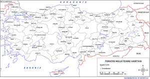 Türkiye Mülki İdare Haritası
